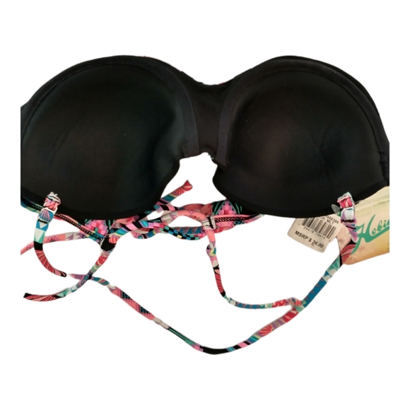 Hobie Multicolor bikini top. L - Picture 3 of 10